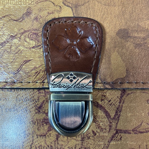 NWOT Stunning! Patricia Nash Lanza Crossbody Bag, Italian Sketchbook, Leather - Picture 8 of 11